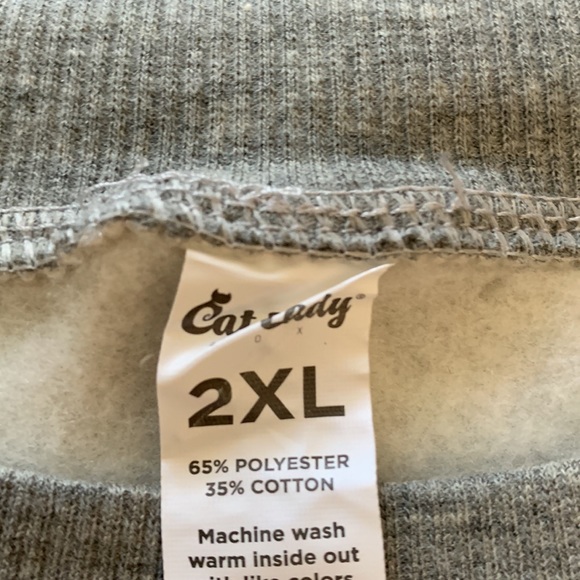 Brand new 2Xl catlady womens sweater long sleeve never worn - Picture 3 of 3
